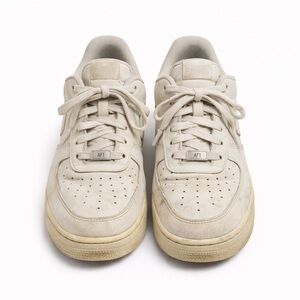 Nike Air Force 1 White Low Top Leather Running Shoes Sneakers Mens 7